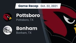 Recap: Pottsboro  vs. Bonham  2021