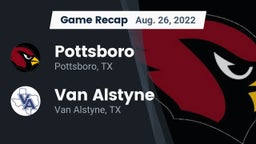 Recap: Pottsboro  vs. Van Alstyne  2022