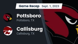 Recap: Pottsboro  vs. Callisburg  2023