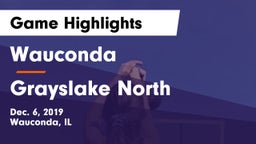 Wauconda  vs Grayslake North  Game Highlights - Dec. 6, 2019