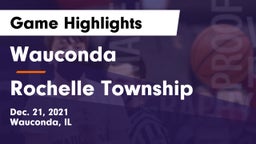Wauconda  vs Rochelle Township  Game Highlights - Dec. 21, 2021