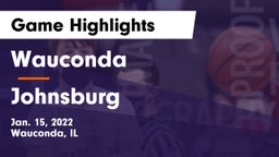 Wauconda  vs Johnsburg  Game Highlights - Jan. 15, 2022