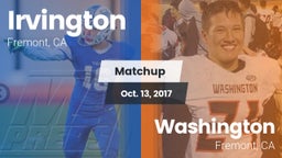 Matchup: Irvington High vs. Washington  2017