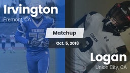 Matchup: Irvington High vs. Logan  2018