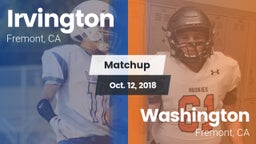 Matchup: Irvington High vs. Washington  2018
