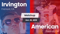 Matchup: Irvington High vs. American  2019