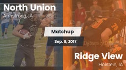 Matchup: North Union vs. Ridge View  2017