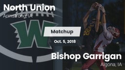 Matchup: North Union vs. Bishop Garrigan  2018