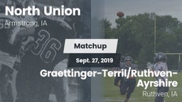 Matchup: North Union vs. Graettinger-Terril/Ruthven-Ayrshire  2019