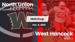 Matchup: North Union vs. West Hancock  2019