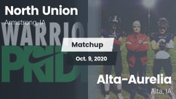 Matchup: North Union vs. Alta-Aurelia  2020