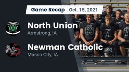 Recap: North Union   vs. Newman Catholic  2021