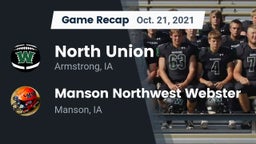 Recap: North Union   vs. Manson Northwest Webster  2021