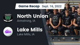 Recap: North Union   vs. Lake Mills  2022
