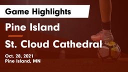 Pine Island  vs St. Cloud Cathedral  Game Highlights - Oct. 28, 2021