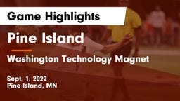 Pine Island  vs Washington Technology Magnet Game Highlights - Sept. 1, 2022