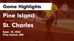 Pine Island  vs St. Charles  Game Highlights - Sept. 10, 2022