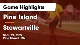 Pine Island  vs Stewartville  Game Highlights - Sept. 21, 2022
