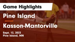 Pine Island  vs Kasson-Mantorville  Game Highlights - Sept. 12, 2023