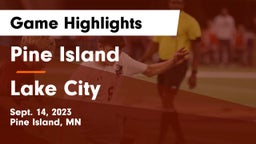 Pine Island  vs Lake City  Game Highlights - Sept. 14, 2023