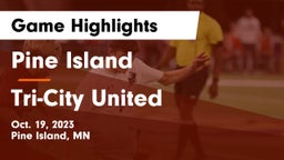 Pine Island  vs Tri-City United  Game Highlights - Oct. 19, 2023