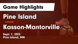 Pine Island  vs Kasson-Mantorville  Game Highlights - Sept. 7, 2023