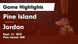 Pine Island  vs Jordan  Game Highlights - Sept. 21, 2023
