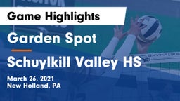 Garden Spot  vs Schuylkill Valley HS Game Highlights - March 26, 2021