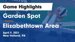 Garden Spot  vs Elizabethtown Area  Game Highlights - April 9, 2021