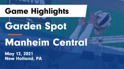 Garden Spot  vs Manheim Central  Game Highlights - May 12, 2021