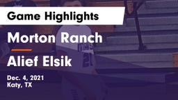 Morton Ranch  vs Alief Elsik  Game Highlights - Dec. 4, 2021