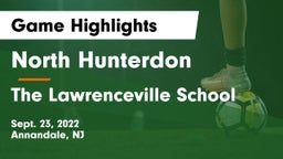 North Hunterdon  vs The Lawrenceville School Game Highlights - Sept. 23, 2022