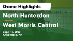 North Hunterdon  vs West Morris Central  Game Highlights - Sept. 19, 2022