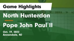 North Hunterdon  vs Pope John Paul II Game Highlights - Oct. 19, 2022