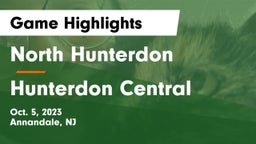 North Hunterdon  vs Hunterdon Central  Game Highlights - Oct. 5, 2023