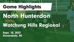 North Hunterdon  vs Watchung Hills Regional  Game Highlights - Sept. 10, 2022