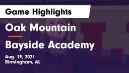 Oak Mountain  vs Bayside Academy  Game Highlights - Aug. 19, 2021