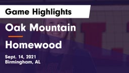 Oak Mountain  vs Homewood  Game Highlights - Sept. 14, 2021
