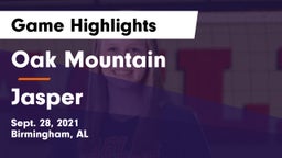 Oak Mountain  vs Jasper  Game Highlights - Sept. 28, 2021