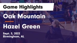 Oak Mountain  vs Hazel Green  Game Highlights - Sept. 3, 2022