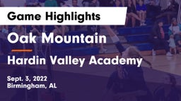 Oak Mountain  vs Hardin Valley Academy Game Highlights - Sept. 3, 2022
