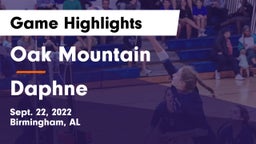 Oak Mountain  vs Daphne  Game Highlights - Sept. 22, 2022