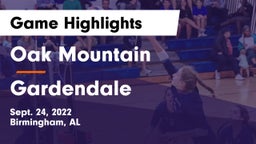 Oak Mountain  vs Gardendale  Game Highlights - Sept. 24, 2022