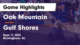 Oak Mountain  vs Gulf Shores  Game Highlights - Sept. 9, 2023