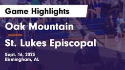 Oak Mountain  vs St. Lukes Episcopal  Game Highlights - Sept. 16, 2023
