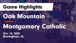 Oak Mountain  vs Montgomery Catholic  Game Highlights - Oct. 14, 2023