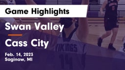 Swan Valley  vs Cass City  Game Highlights - Feb. 14, 2023