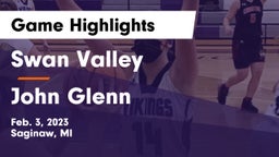 Swan Valley  vs John Glenn  Game Highlights - Feb. 3, 2023