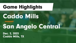 Caddo Mills  vs San Angelo Central  Game Highlights - Dec. 2, 2023