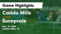 Caddo Mills  vs Sunnyvale  Game Highlights - Jan. 19, 2024